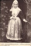 CPA Folklore Plougastel Daoulas Costume de mariage