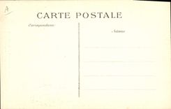 Postal Folclore Anciano de la Cornualles Verdadero modelo de la montaña