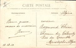 CPA Folklore Une famille de Plougastel Daoulas