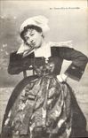 CPA Folklore Jeune fille de Rosporden