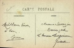 CPA Folklore Jeune fille de Quimperle 