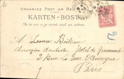 CPA Folklore Jeune homme de Pontivy