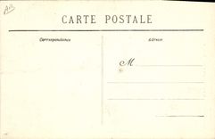 Postal Folclore Comercial de muérdago de Bretaña Puerta felicidad