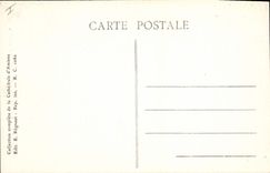 Vintage Postcard Cathedrale of Amiens Chapelle Roasts out of wrought iron