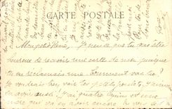 CPA Fantaisie (dessin a la main) Village