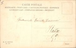 Vintage Postcard Fantasy Child wife Poisson April 1st