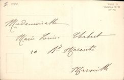 Vintage Postcard Fantasy Children Easter Lamb