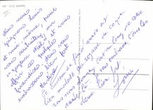 CPM Fantaisie Noel (décor en relief) Creche