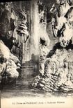 CPA Grotte Grottes Puits de Padirac Colonne geante 