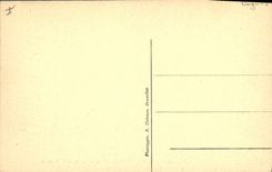 Postal Órgano Brujas Interior de la catedral