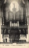 Postal Órgano Angers los órganos de la catedral