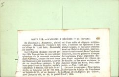 Postal Órgano Santo Ricquier la iglesia las paradas krj'sjmoy del coro