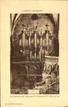 Postal Órgano Luxeuil los Baños los órganos de la iglesia St Pierre