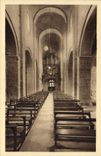 Postal Órgano Santo Guilhem lo sirve Herault Interior de la abadía la nave los órganos