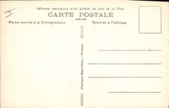 Vintage Postcard Phare Biarritz Dimensions headlight seen of the terrace of the Large palace