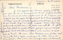 Vintage Postcard Headlight and semaphore Brighton Cayeux on Sea