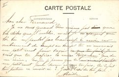 Vintage Postcard Headlight Toulon Observatory of the marine