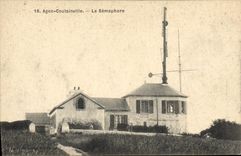 Vintage Postcard Agon Coutainville the Semaphore
