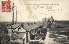 Vintage Postcard Riva Bleated the Semaphore