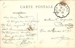 Vintage Postcard Riva Bleated the Semaphore