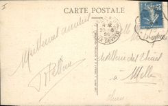 CPA Fouras Le Semaphore mer calme 