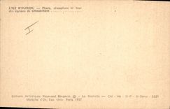 Vintage Postcard the Island of Oleron Headlight Semaphore and turn of the signals of Chassiron