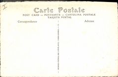 Vintage Postcard Militaria Evenements of 1871 Cloud Saint sets fire to by the Prussians the Restaurant of the Black Head