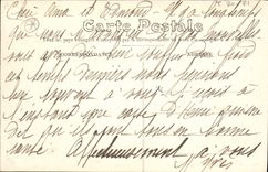 Vintage Postcard Militaria Chateaudun the turned barricade Defense of Chateaudun