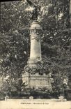 Vintage Postcard Militaria Monument of 1870 Perpignan