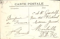 Vintage Postcard Militaria Monument of the battle of 1870 Champigny