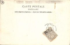 Vintage Postcard Militaria Castle of Beautiful Sight Room or was signee the capitulation of Sedan