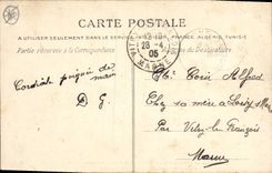 Vintage Postcard Militaria Defense of Chateaudun Fights on the place