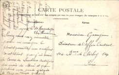 Vintage Postcard Militaria Monument of the defense of Verdun