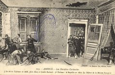 CPA Militaria Ambigu Les dernieres cartouches 
