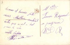 CPA Fantaisie Toilee Fleurs 