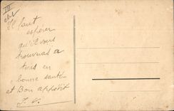 CPA Fantaisie Toilee Fleurs 