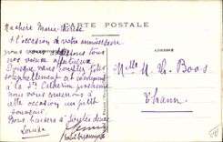 CPA Fantaisie Toilee Fleurs 