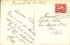 CPA Fantaisie Toilee Fleurs 