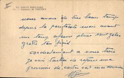 CPA Folklore Costume de Pontivy