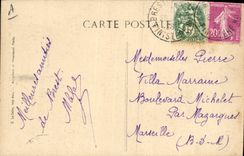 CPA Folklore Concarneau Fete des Filets Bleus Costume d'Elliant