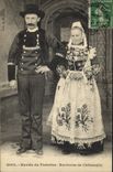 CPA Folklore Maries du Finistere Environs de Chateaulin Mariage