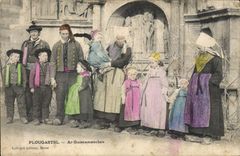 CPA Folklore Plougastel Ar Guiscamanchou 