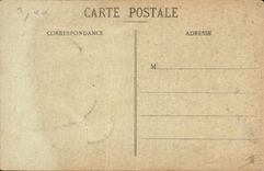 CPA Folklore La lettre au prisonnier de guerre