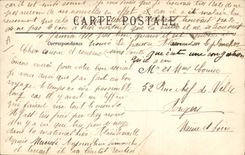 CPA Folklore Jeune fille de Quimper