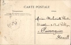 CPA Folklore Plougastel Daoulas La visite des maries a l'aieul