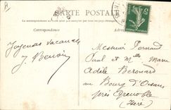 CPA Folklore Le Croisic Costume de Croisicaise