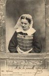 CPA Folklore Guerande Costume de la mariee L'attente Mariage