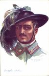 CPA Fantaisie Illustrateur Dupuis Militaria Bersaglier Italien