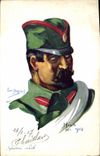CPA Fantaisie Illustrateur Dupuis Militaria Infanterie Serbe Serbie Serbia