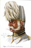 CPA Fantaisie Illustrateur Dupuis Militaria Major d'infanterie autrichien
